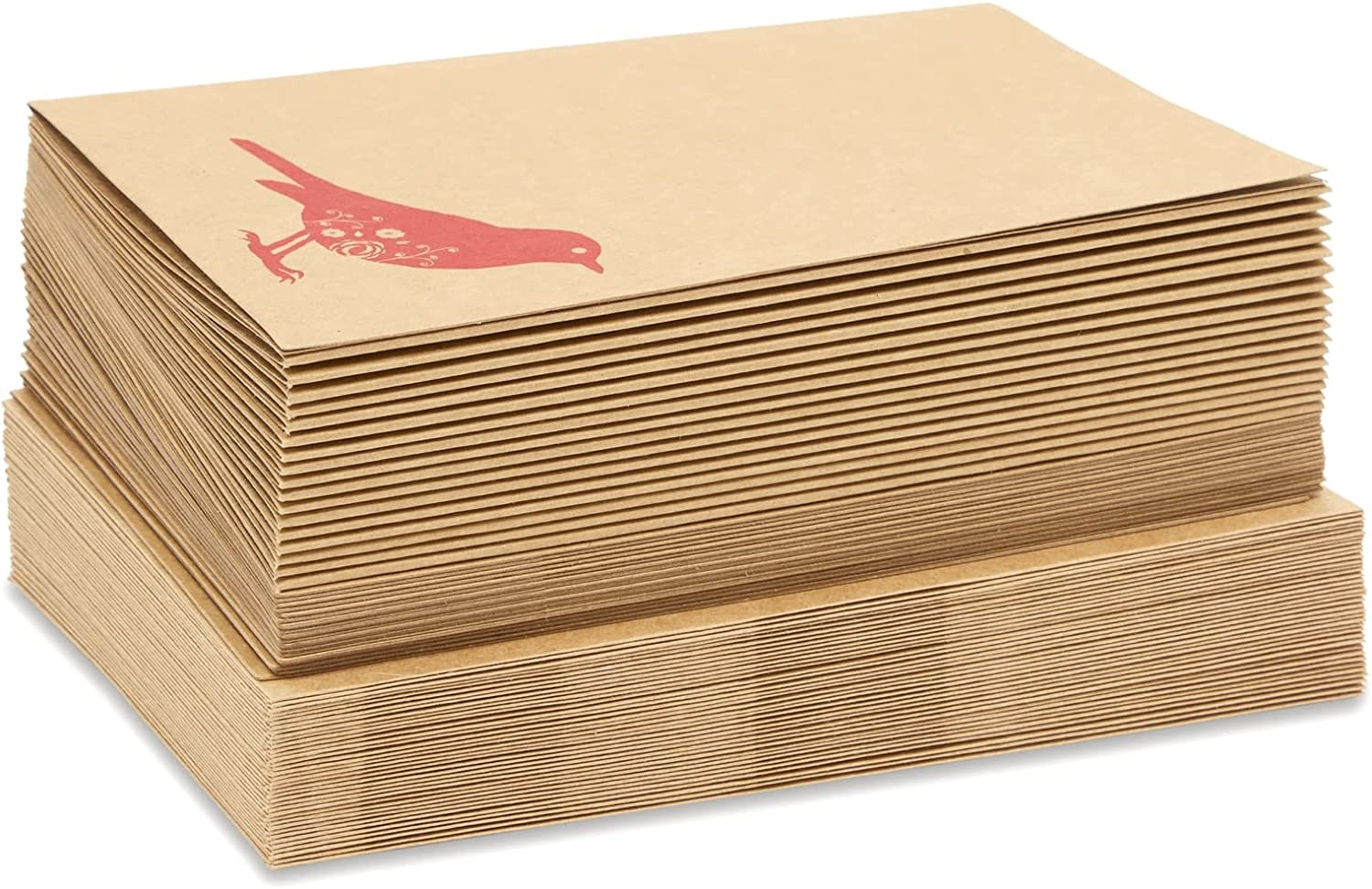 36 Pack Bird Note Cards with Envelopes, Blank All Occasion Thank You Cards, Rustic-Style (Kraft Paper, 4 x 6 In) - Image 8